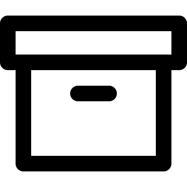 Archive Storage Box Free Open-Source SVG Icon (Feather Icons)