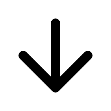 Downward Arrow (Feather) Free Open-Source SVG Icon (Feather Icons)