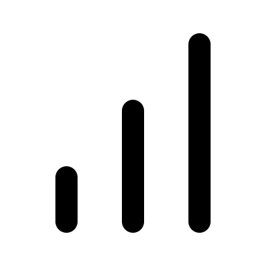 Bar Chart Representation Free Open-Source SVG Icon (Feather Icons)