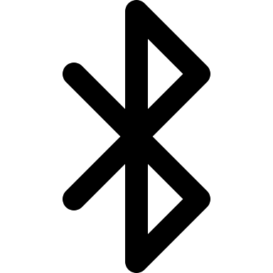 Bluetooth Technology Symbol Free Open-Source SVG Icon (Feather Icons)