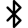 Bluetooth Technology Symbol Free Open-Source SVG Icon