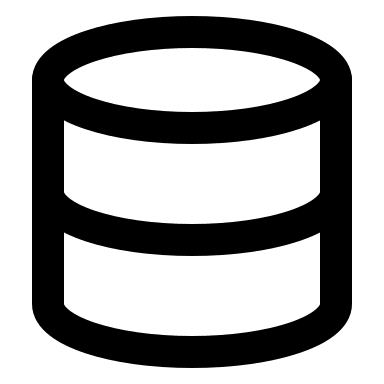 Database Storage System Free Open-Source SVG Icon (Feather Icons)