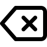 Delete Action Free Open-Source SVG Icon