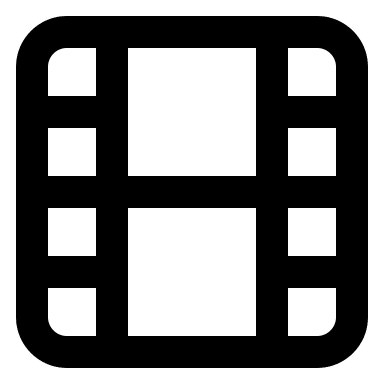 Film Reel Free Open-Source SVG Icon (Feather Icons)