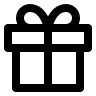 Gift Box Free Open-Source SVG Icon