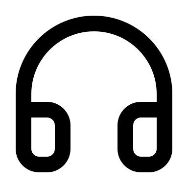 Headphones (Feather) Free Open-Source SVG Icon (Feather Icons)