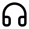 Headphones (Feather) Free Open-Source SVG Icon