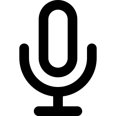 Microphone Free Open-Source SVG Icon (Feather Icons)