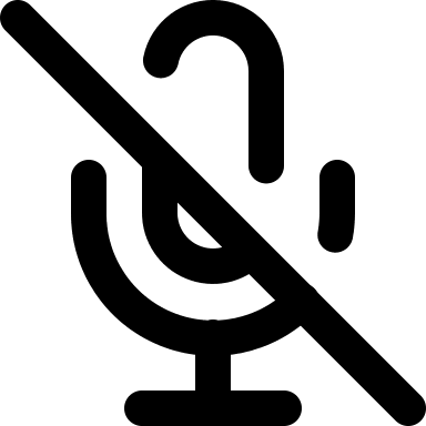 Microphone Off (Feather) Free Open-Source SVG Icon (Feather Icons)