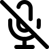 Microphone Off (Feather) Free Open-Source SVG Icon