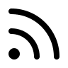 RSS Feed Symbol Free Open-Source SVG Icon