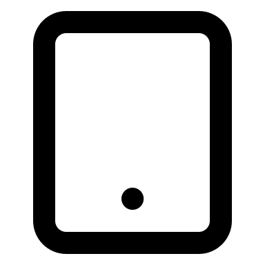 Tablet Device Free Open-Source SVG Icon (Feather Icons)