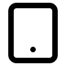 Tablet Device Free Open-Source SVG Icon