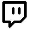 Twitch Streaming Platform Free Open-Source SVG Icon