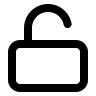 Unlock Symbol Free Open-Source SVG Icon