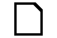 Default File Icon Free Open-Source SVG Icon