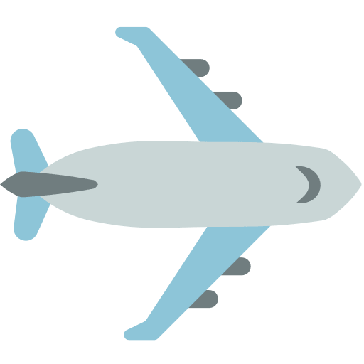 Airplane Free Open-Source SVG Icon (Firefox OS Emoji)