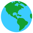 Americas Globe Free Open-Source SVG Icon