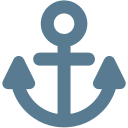 Anchor Symbol Free Open-Source SVG Icon