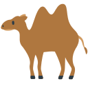 Bactrian Camel Free Open-Source SVG Icon