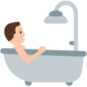 Bathtub Emoji Free Open-Source SVG Icon