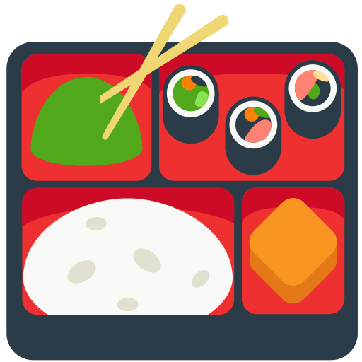 Bento Box Free Open-Source SVG Icon (Firefox OS Emoji)