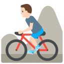 Bicyclist Emoji Free Open-Source SVG Icon