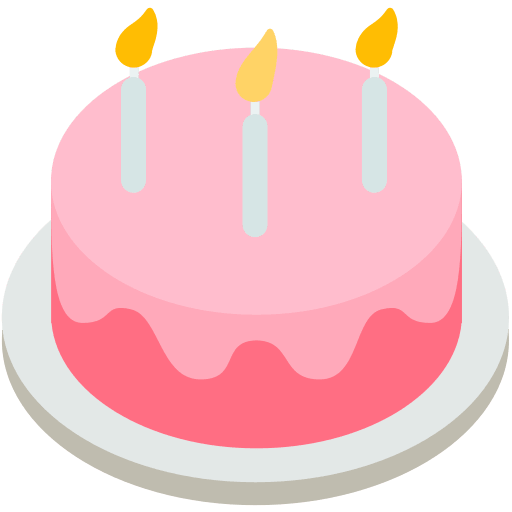 Birthday Cake Emoji Free Open-Source SVG Icon (Firefox OS Emoji)