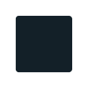 Black Medium Small Square (Firefox OS Emoji) Free Open-Source SVG Icon