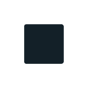 Black Small Square Shape Free Open-Source SVG Icon