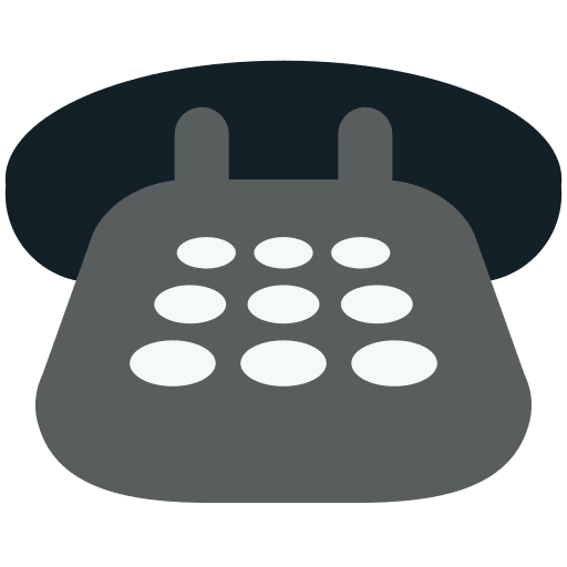 Black Touch Tone Telephone Free Open-Source SVG Icon (Firefox OS Emoji)