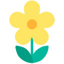 Blossom Emoji Free Open-Source SVG Icon