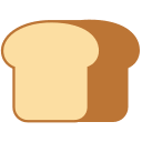 Bread Emoji Free Open-Source SVG Icon