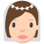 Bride Emoji Free Open-Source SVG Icon