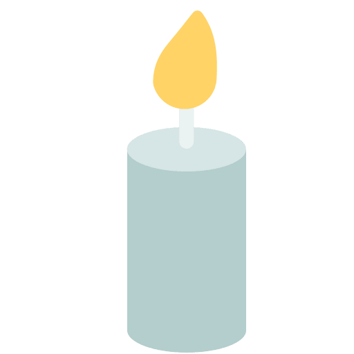 Candle Emoji Free Open-Source SVG Icon (Firefox OS Emoji)