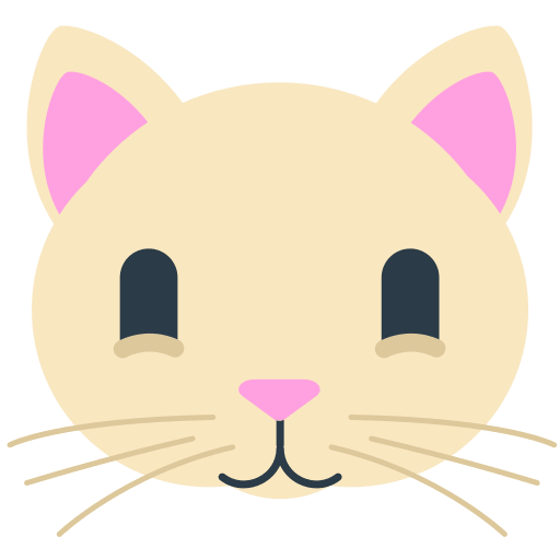 Cat Emoji Free Open-Source SVG Icon (Firefox OS Emoji)