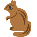 Chipmunk Emoji Free Open-Source SVG Icon