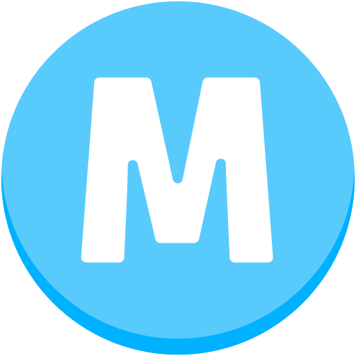 Circled Latin Capital Letter M Free Open-Source SVG Icon (Firefox OS Emoji)