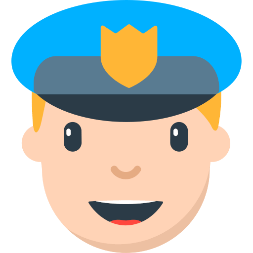 Police Officer (Firefox OS Emoji) Free Open-Source SVG Icon (Firefox OS Emoji)