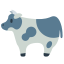 Cow Emoji Free Open-Source SVG Icon