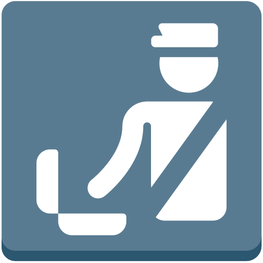 Customs Enforcement Free Open-Source SVG Icon (Firefox OS Emoji)