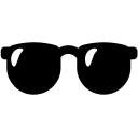 Dark Sunglasses (Firefox OS Emoji) Free Open-Source SVG Icon