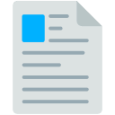 Document Text with Picture Free Open-Source SVG Icon