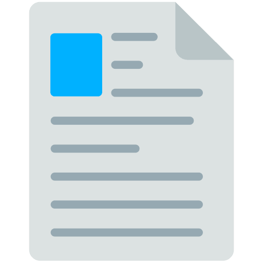 Document Text with Picture Free Open-Source SVG Icon (Firefox OS Emoji)