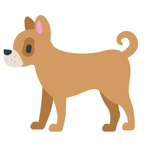 Dog Side View Free Open-Source SVG Icon (Firefox OS Emoji)