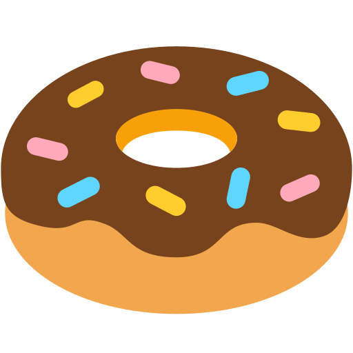 Doughnut Emoji Free Open-Source SVG Icon (Firefox OS Emoji)