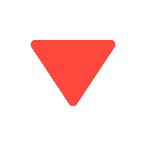 Down Pointing Red Triangle Free Open-Source SVG Icon (Firefox OS Emoji)