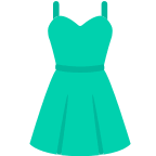 Dress Emoji Free Open-Source SVG Icon