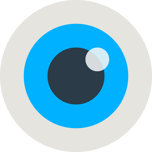 Eye Symbol Free Open-Source SVG Icon (Firefox OS Emoji)