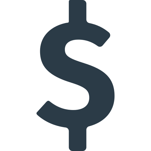 Heavy Dollar Sign Free Open-Source SVG Icon (Firefox OS Emoji)